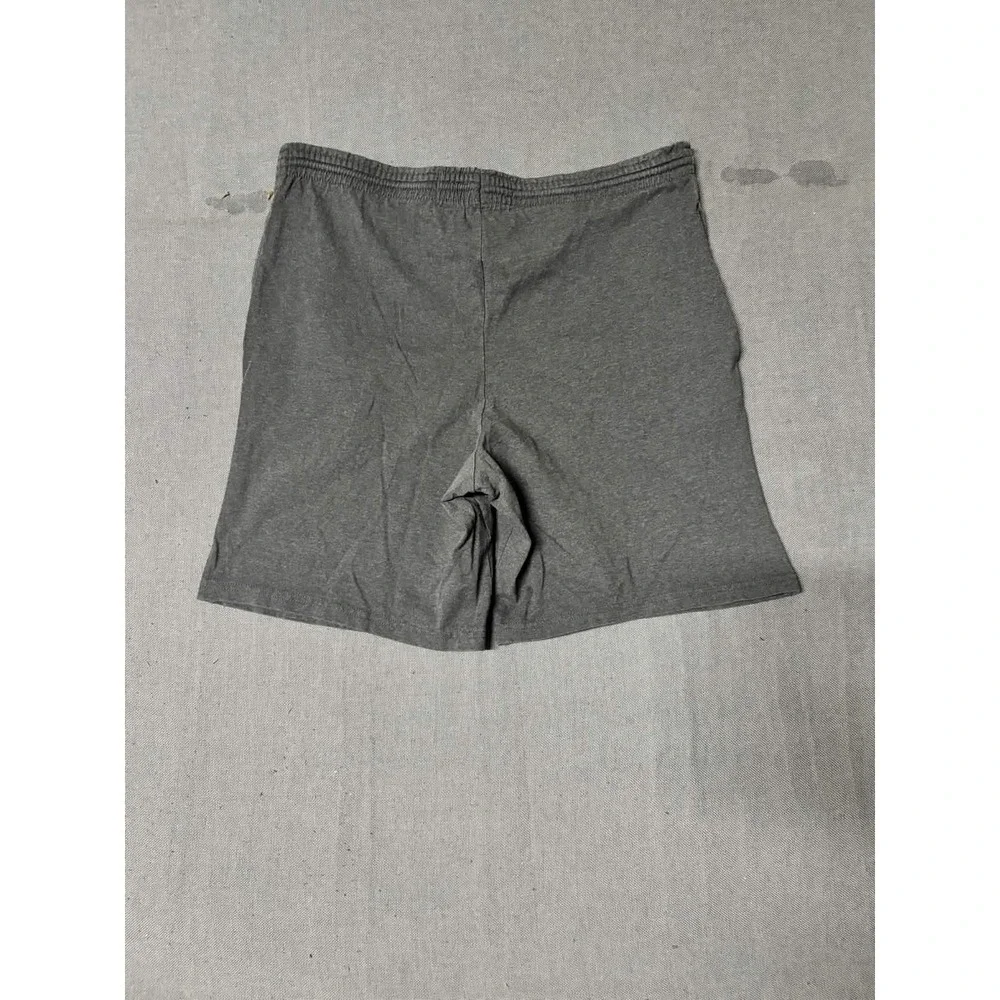 Champion Men S Jersey Athletic Cotton Blend Gray Shorts No Elasticity